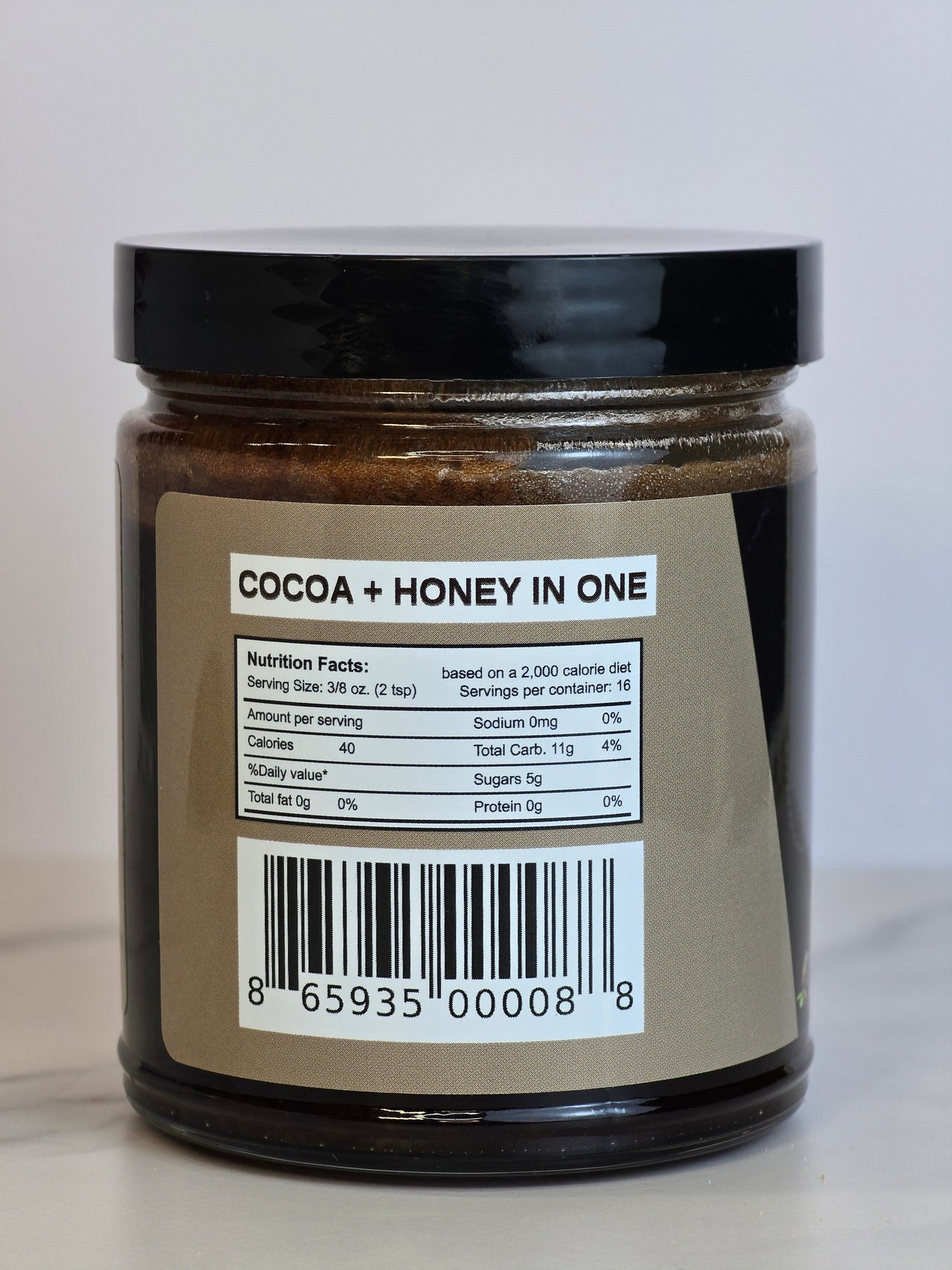 Cocoa Noir – Deep Dark Honey Cocoa Blend (10 oz) - Zenbear Honey Tea