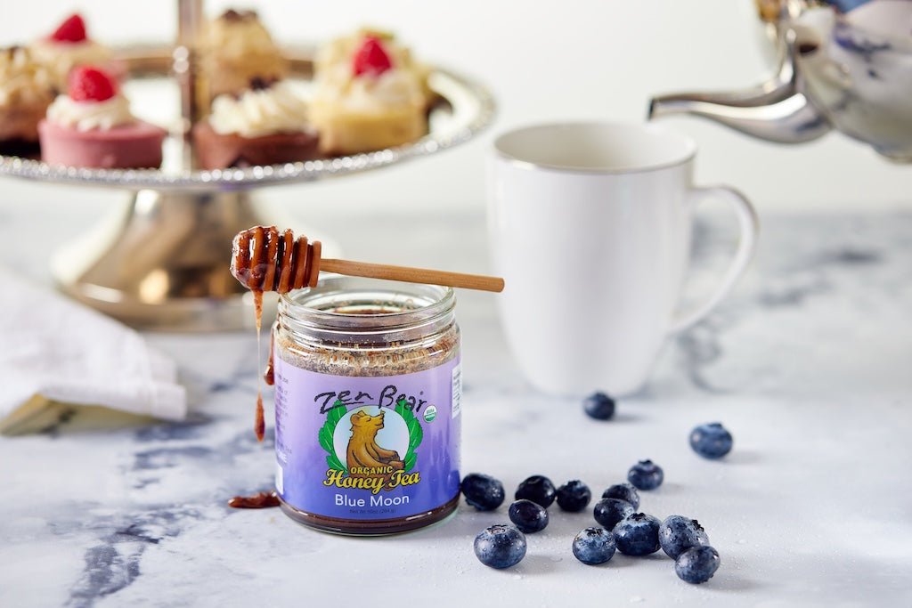 Organic Blue Moon Honey Tea - Zenbear Honey Tea