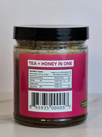 Thumbnail for Radiant Rose Honey Tea – Organic Rose Hip & Hibiscus Blend for Glow & Calm (10 oz) - Zenbear Honey Tea