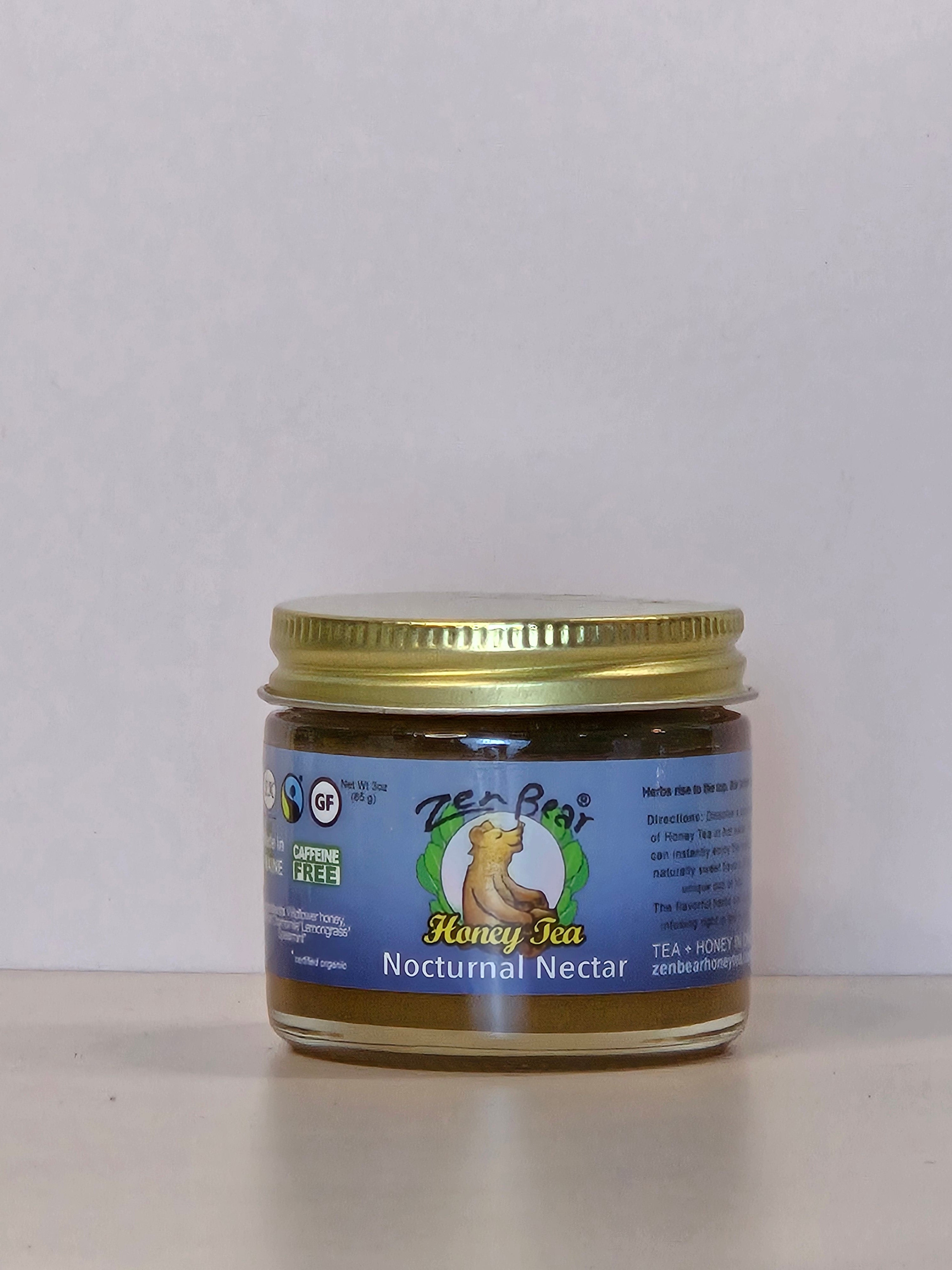 Zenbear 3oz Honey Tea Gift Jars - Zenbear Honey Tea