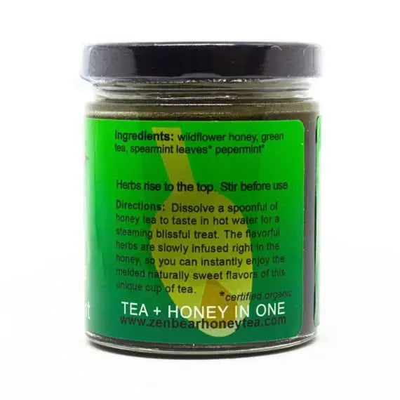 Enlighten-Mint Honey Tea - Zenbear Honey Tea