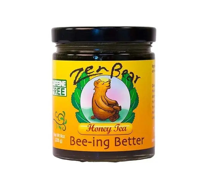 Tea With Honey Cocoa Organic Herbs & Spices Zenbear Honey Tea