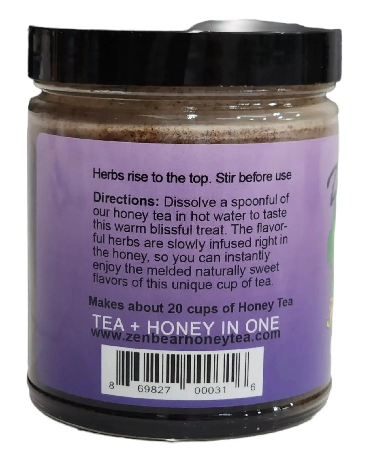 Organic Blue Moon Honey Tea - Zenbear Honey Tea