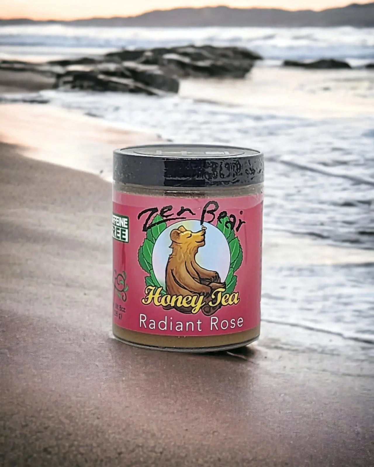 Radiant Rose Honey Tea - Zenbear Honey Tea